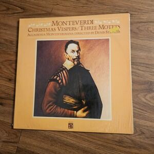 Monteverdi - Accademia Monteverdiana – Christmas Vespers / Three Motets Sealed